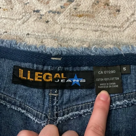 Vintage Maxi denim skirt - Picture 3 of 3